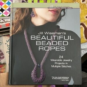 Beautiful Beaded Ropes - Purple Beaded Necklace